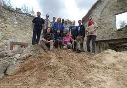 Fouilles - Château de Montépilloy - Campagne 2016