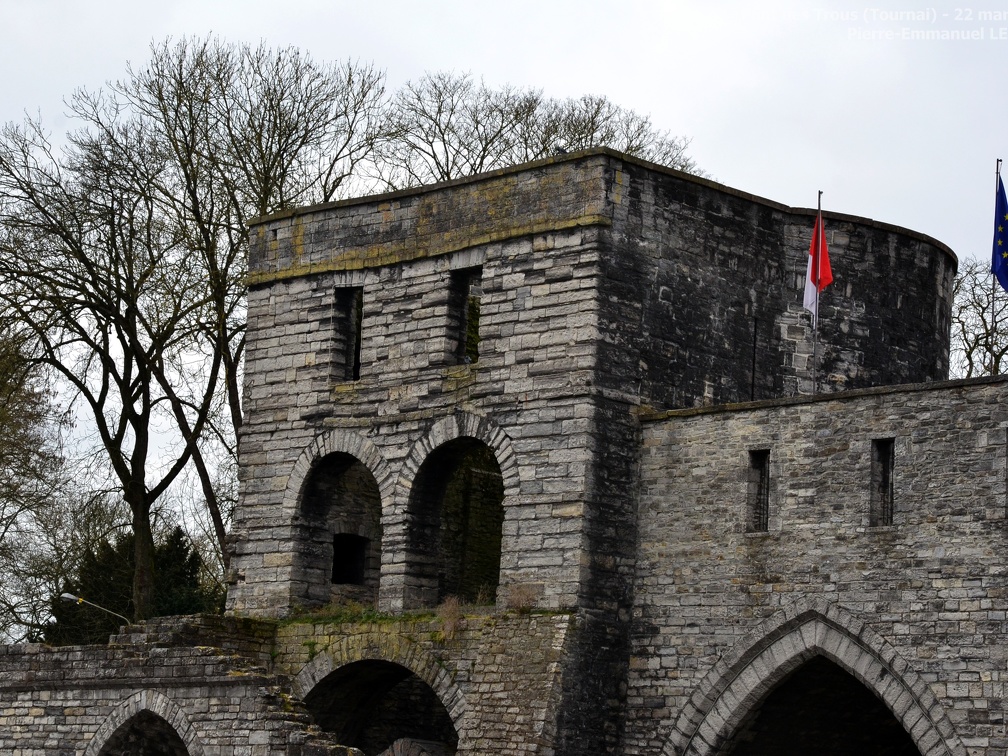 Pont des Trous - Monument emblématique de la Ville de Tournai