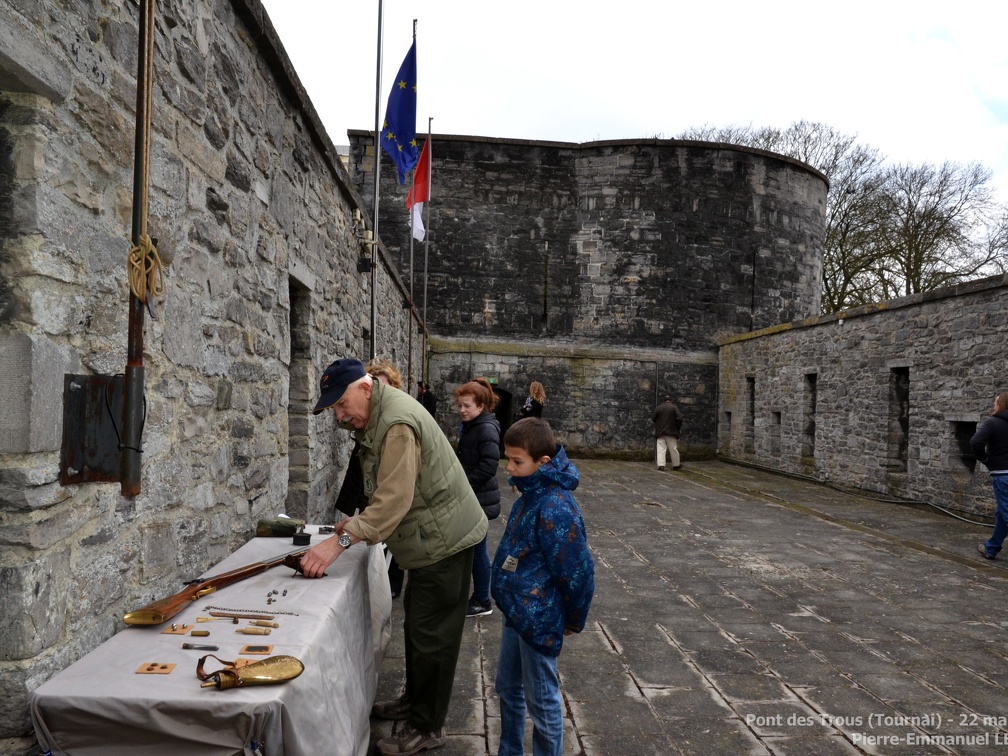 Pont des Trous - Monument emblématique de la Ville de Tournai