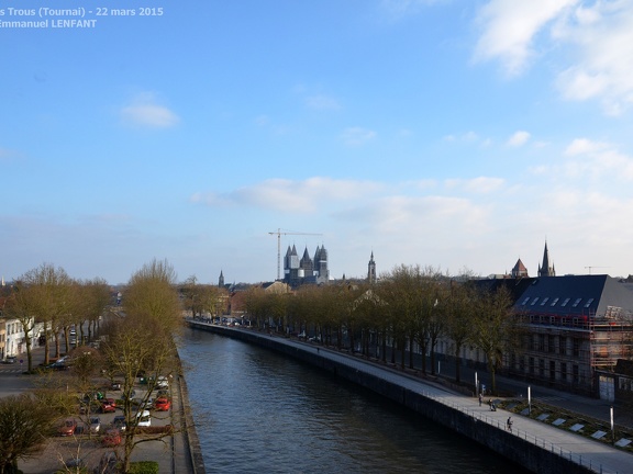 Pont des Trous - Monument emblématique de la Ville de Tournai