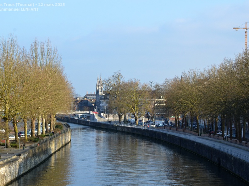 Pont des Trous - Monument emblématique de la Ville de Tournai