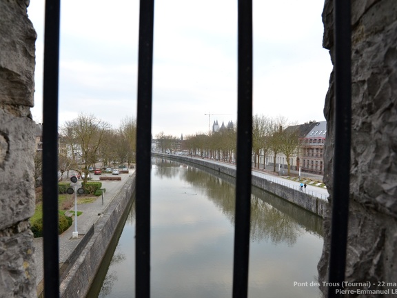 Pont des Trous - Monument emblématique de la Ville de Tournai