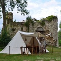 Sondage archéologique sur le site du château d'Eaucourt-sur-Somme (France) - Août 2015