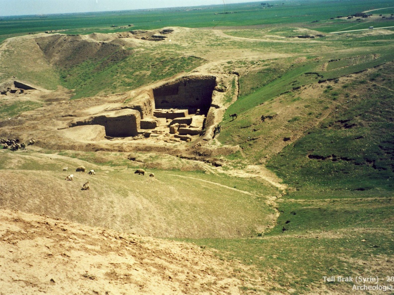 Fouilles archéologiques sur le site de Tell Brak 