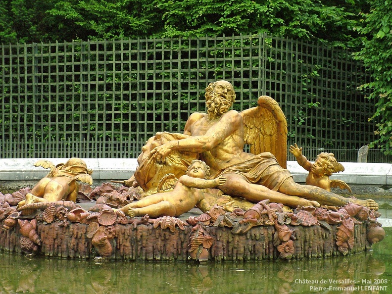 Bassin de Saturne - Château de Versailles