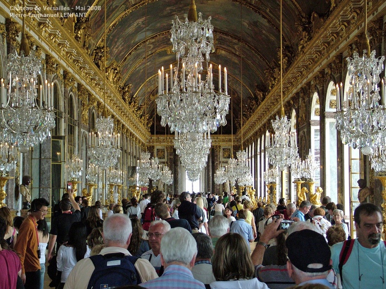  galerie des Glaces ou Grande Galerie du château de Versailles