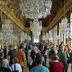  galerie des Glaces ou Grande Galerie du château de Versailles