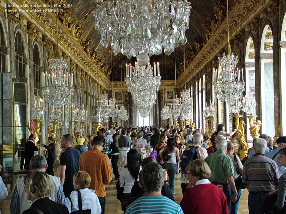  galerie des Glaces ou Grande Galerie du château de Versailles