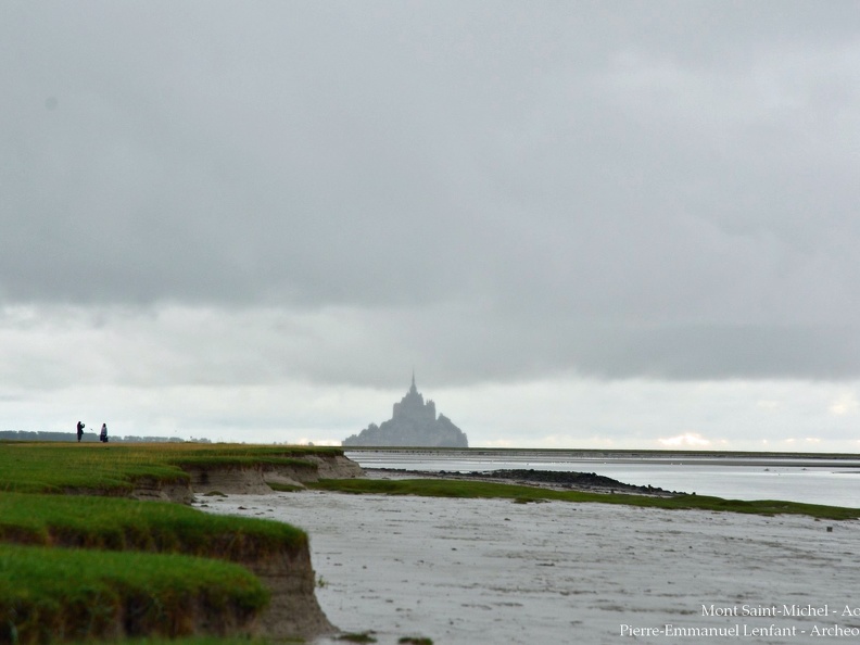 Visite de l'abbaye du Mont-Saint-Michel