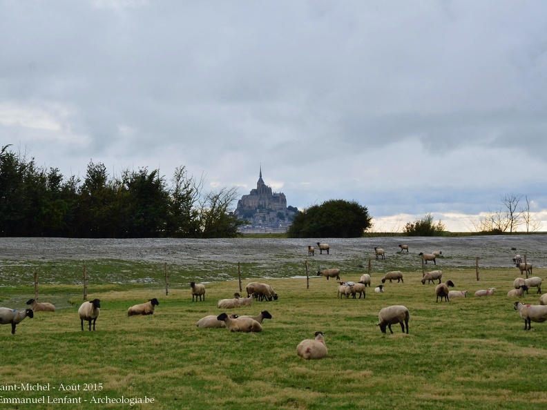 Visite de l'abbaye du Mont-Saint-Michel