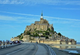 Visite de l'abbaye du Mont-Saint-Michel