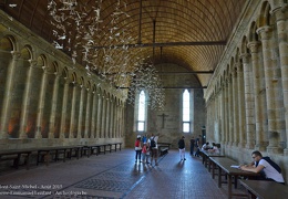 Visite de l'abbaye du Mont-Saint-Michel