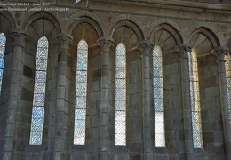 Visite de l'abbaye du Mont-Saint-Michel