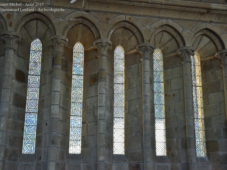 Visite de l'abbaye du Mont-Saint-Michel