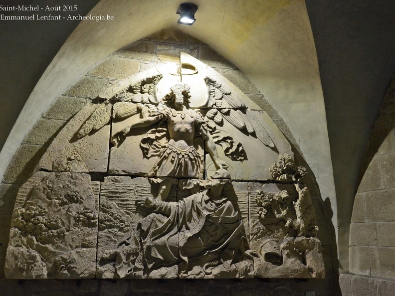 Visite de l'abbaye du Mont-Saint-Michel