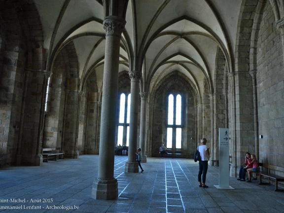 Visite de l'abbaye du Mont-Saint-Michel