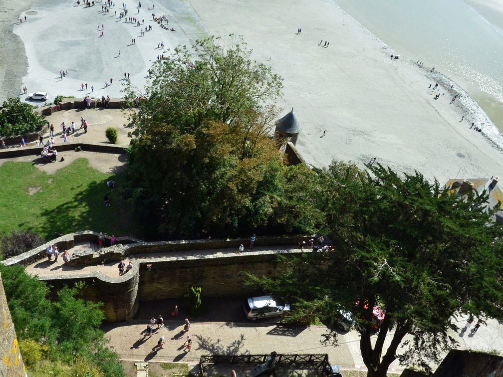 Visite de l'abbaye du Mont-Saint-Michel