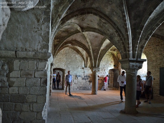 Visite de l'abbaye du Mont-Saint-Michel