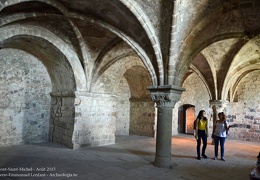 Visite de l'abbaye du Mont-Saint-Michel