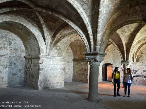 Visite de l'abbaye du Mont-Saint-Michel