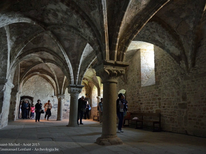 Visite de l'abbaye du Mont-Saint-Michel