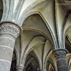 Visite de l'abbaye du Mont-Saint-Michel