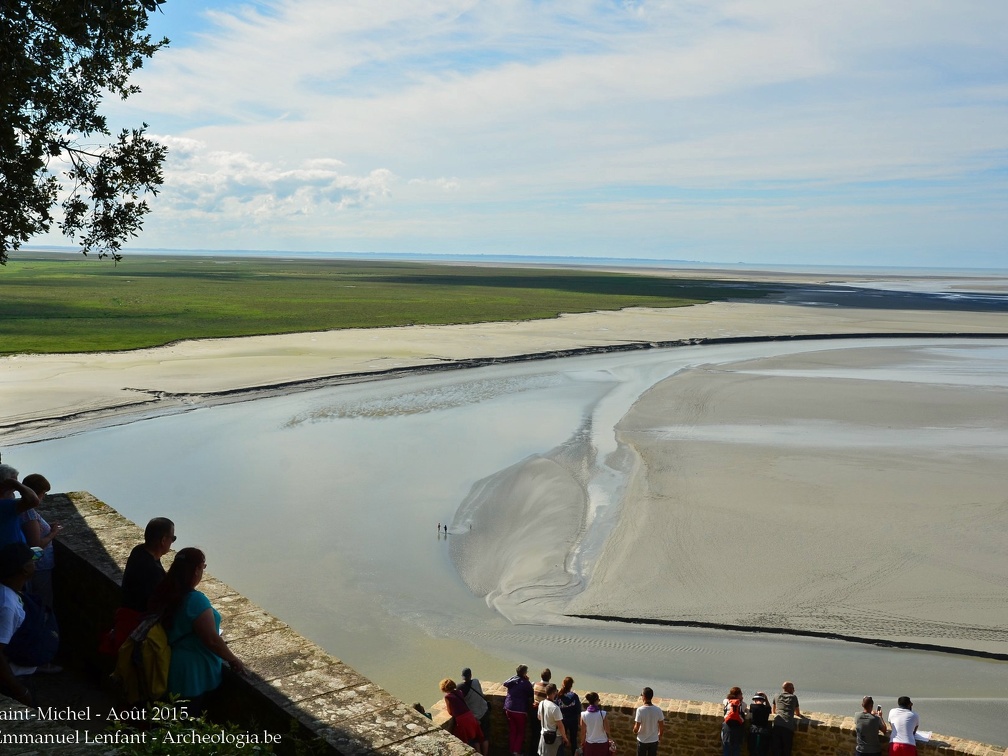 Visite de l'abbaye du Mont-Saint-Michel