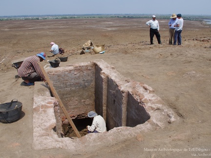 Niveaux pharaoniques - Chantier de Tell Dibgou