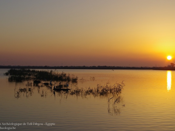 Lever de soleil face au Tell Dibgou