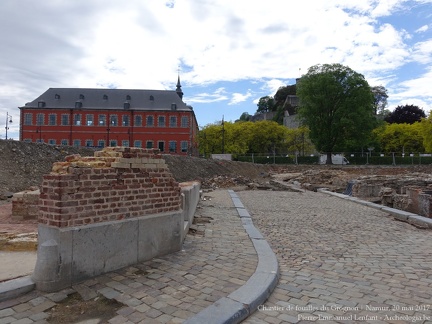 Fouilles archéologiques sur le site du Grognon (Namur)