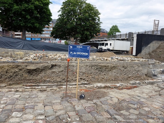 Fouilles archéologiques sur le site du Grognon (Namur)