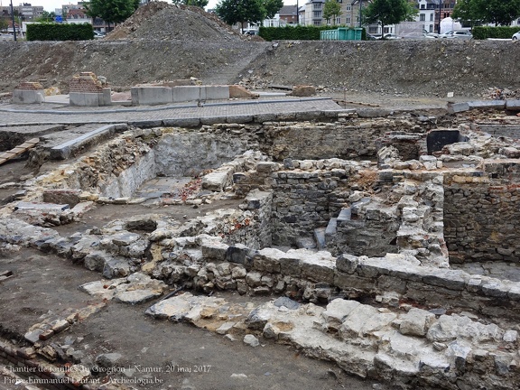 Fouilles archéologiques sur le site du Grognon (Namur)