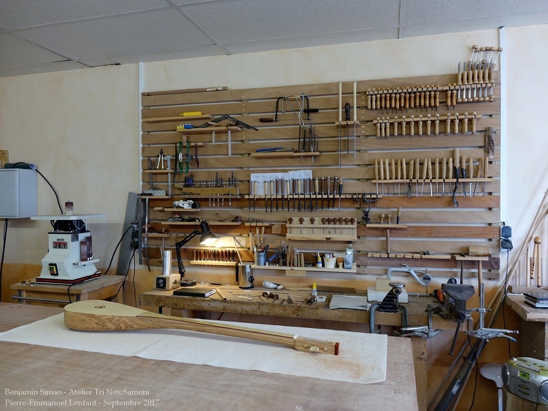 Atelier de Benjamin Simao - Archéo-Luthier