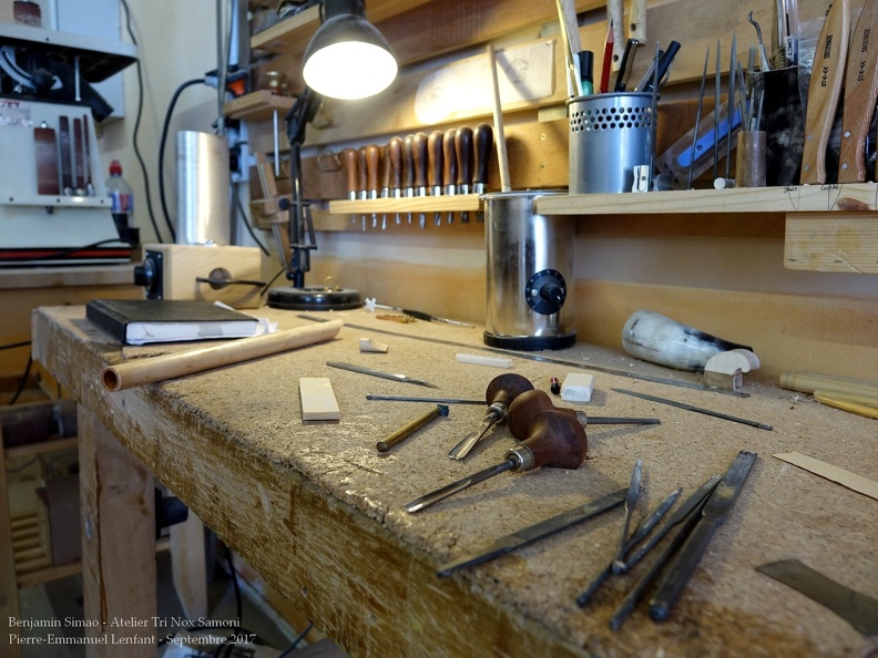 Atelier de Benjamin Simao - Archéo-Luthier