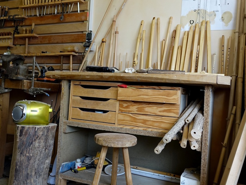 Atelier de Benjamin Simao - Archéo-Luthier