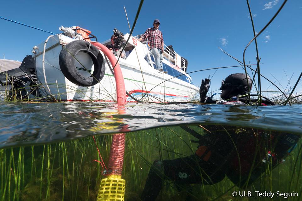 Projet Huiñaimarca : fouilles subaquatiques au lac Titicaca