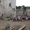 Fouilles - Château de Montépilloy - Campagne 2016