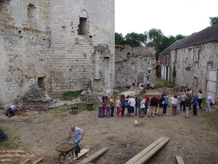 Fouilles - Château de Montépilloy - Campagne 2016