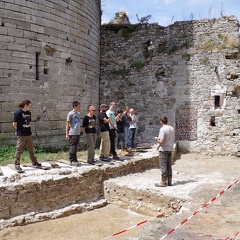 Fouilles - Château de Montépilloy - Campagne 2016