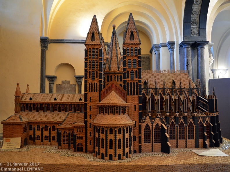 Maquette de la Cathédrale de Tournai