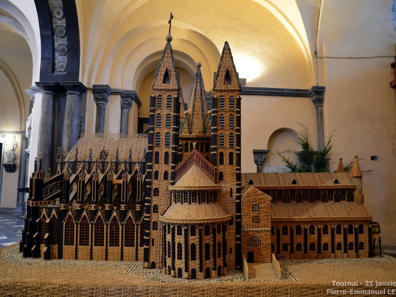 Maquette de la Cathédrale de Tournai