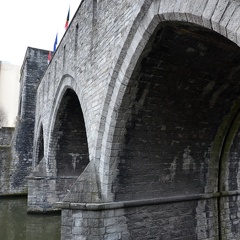 Pont des Trous - Monument emblématique de la Ville de Tournai