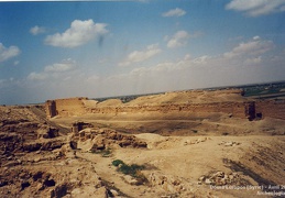 Le long de l'Euphrate - Avril 2002