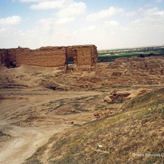 Le long de l'Euphrate - Avril 2002