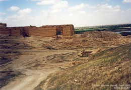 Le long de l'Euphrate - Avril 2002