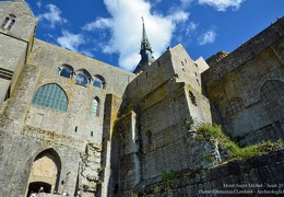 Visite de l'abbaye du Mont-Saint-Michel