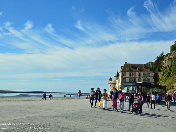 Visite de l'abbaye du Mont-Saint-Michel