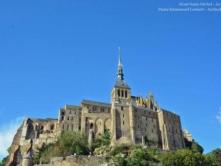 Visite de l'abbaye du Mont-Saint-Michel