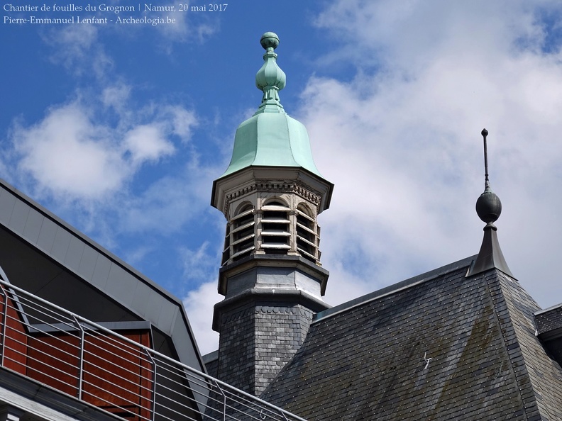 Fouilles archéologiques sur le site du Grognon (Namur)